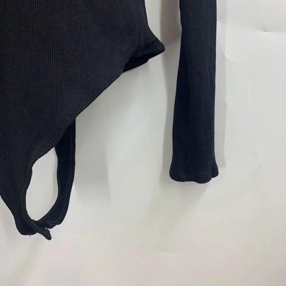 Fashion Nova Women's Ribbed Long Sleeve Square Neck Fitted Bodysuit Size 2X‎ NWT - Picture 5 of 14